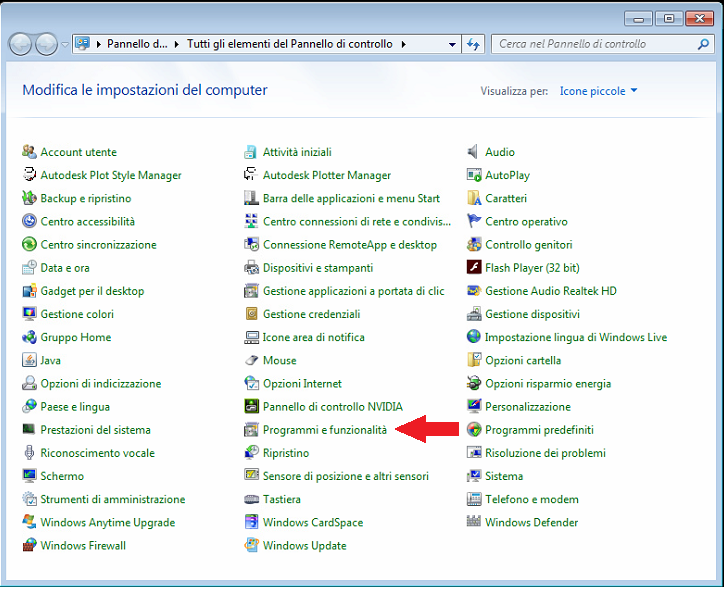 Installazione Applicazioni/Programmi e funzionalità Installazione Applicazioni/Programmi e funzionalitÃ