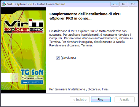 Riavvio del Computer Riavvio del Computer