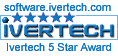 Vir.IT eXplorer Lite awarded 5 Stars at Ivertech