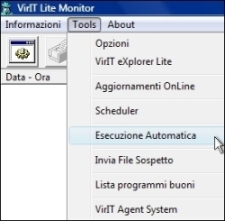 Invia file in Esecuzione Automatica - Vir.IT Lite Monitor Invia file in Esecuzione Automatica - Vir.IT Lite Monitor