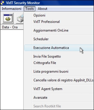 Invia file in Esecuzione Automatica - Vir.IT Security Monitor Invia file in Esecuzione Automatica - Vir.IT Security Monitor