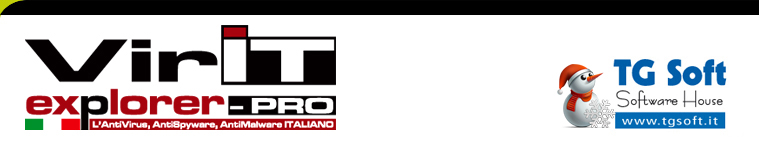 TG Soft Software House - Vir.IT eXplorer: l'AntiVirus, AntiSpyware e AntiMalware ITALIANO