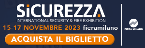 Fiera SICUREZZA 2023 => 15-17 Novembre Fiera Milano (Rho) Fiera SICUREZZA 2023 => 15-17 Novembre Fiera Milano (Rho)