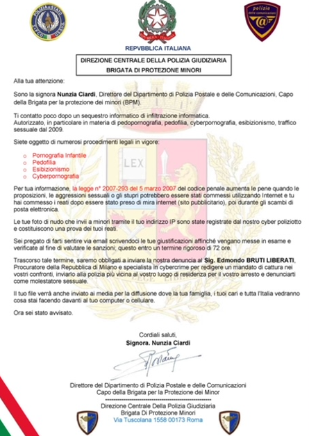 Clicca per ingrandire l'immagine dell'allegato relativo alla convocazione per inchiesta giudiziaria da parte dell'INTERPOL, ma che in realtà è una TRUFFA! Clicca per ingrandire l'immagine dell'allegato relativo alla convocazione per inchiesta giudiziaria da parte dell'INTERPOL, ma che in realtà è una TRUFFA!