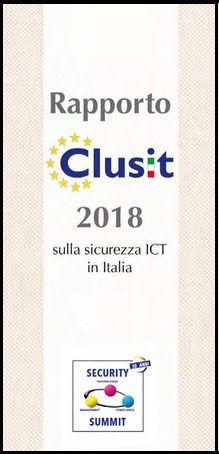 Richiedi una copia del Rapporto Clusit 2018 che ha visto il contributo tecnico anche di TG Soft