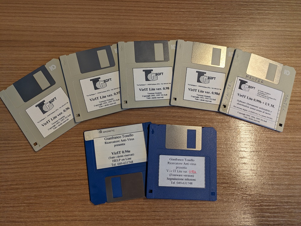VirIT per DOS Floppy Disk