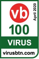 Logo VB100 by Virus Bulletin